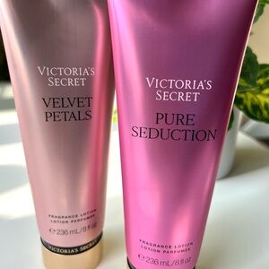 Victoria's Secret Pink Fragrance Lotion Duo, Pure Seduction & Velvet Petals